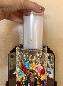 Our Lady of Miracles Candle Holder