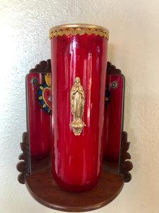 Sacred Heart Protection 7 Day Candle Holder